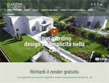 Tablet Screenshot of giardinivalledeifiori.it
